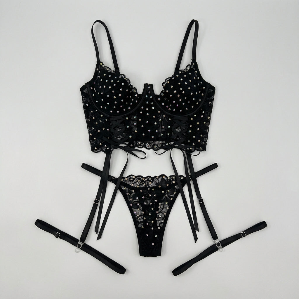 Crystal Lingerie Set